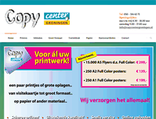 Tablet Screenshot of copycentergroningen.nl